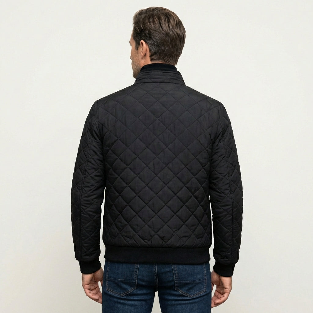 Men's Quilted Jacket for Stylish Comfort
