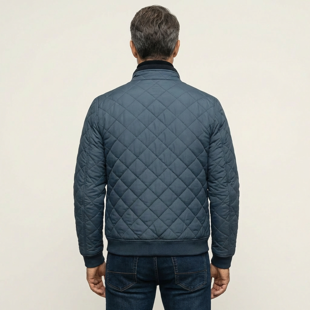 Men's Quilted Jacket for Stylish Comfort