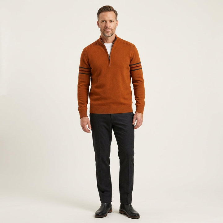 Men's Modern Half-Zip Sweater