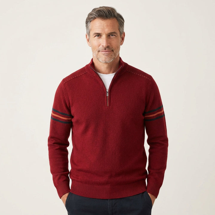 Men's Modern Half-Zip Sweater