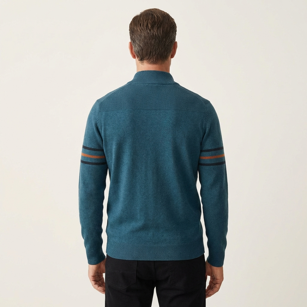 Men's Modern Half-Zip Sweater