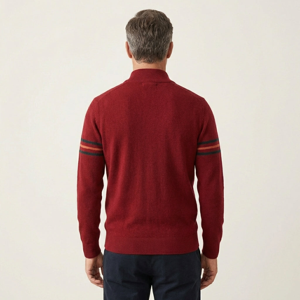 Men's Modern Half-Zip Sweater