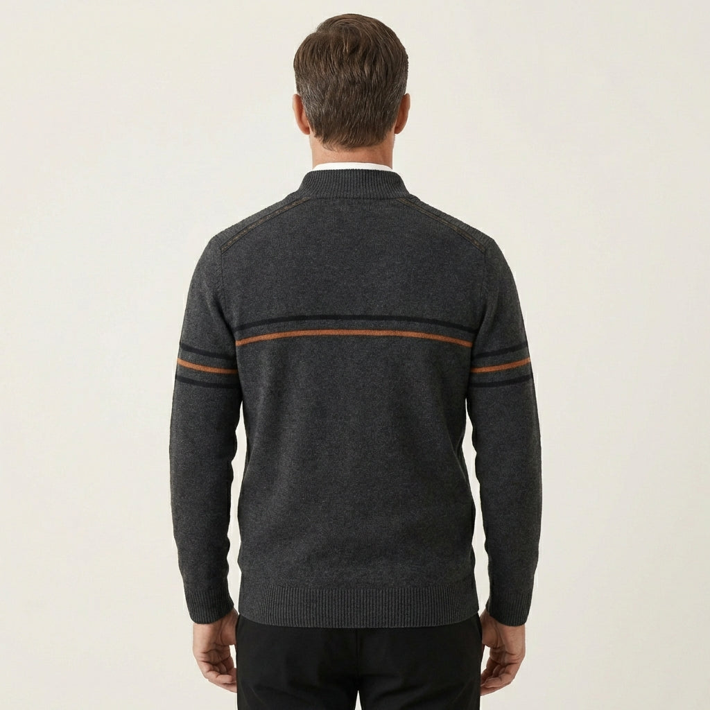 Men's Modern Half-Zip Sweater