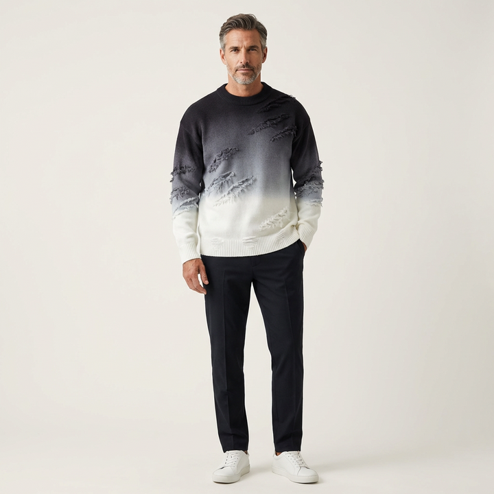 Men's Gradient Knit Sweater