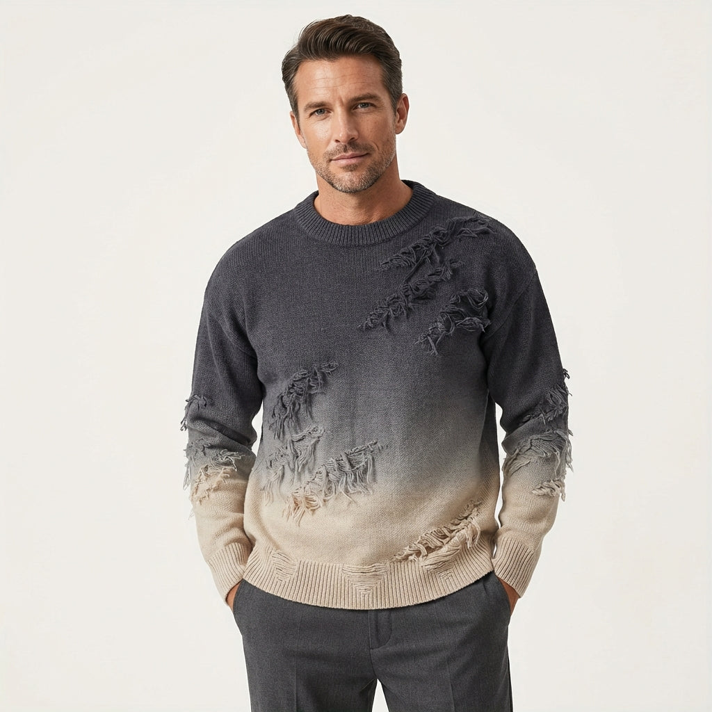 Men's Gradient Knit Sweater