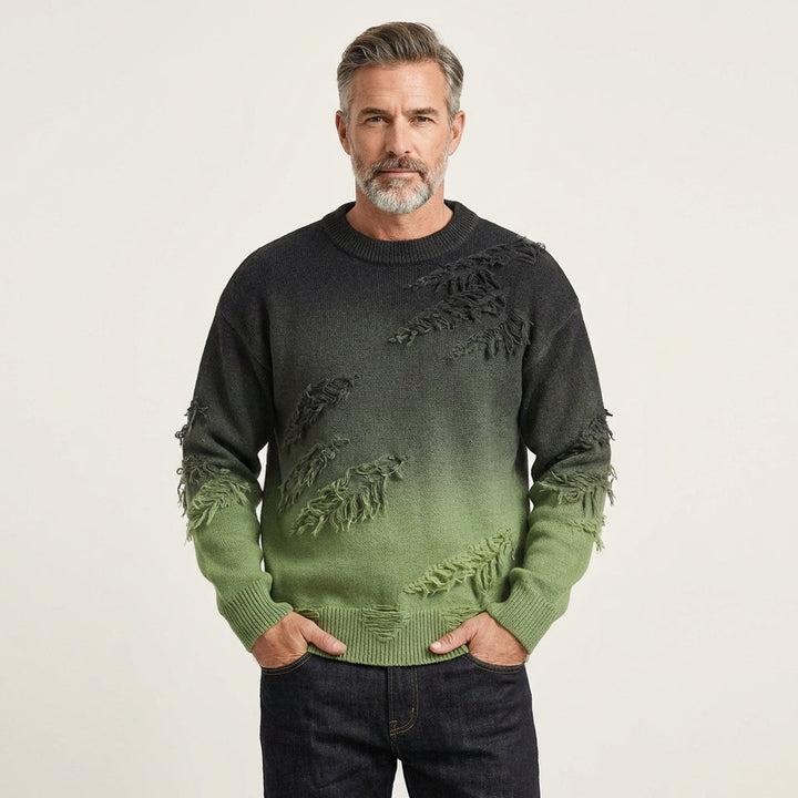 Men's Gradient Knit Sweater