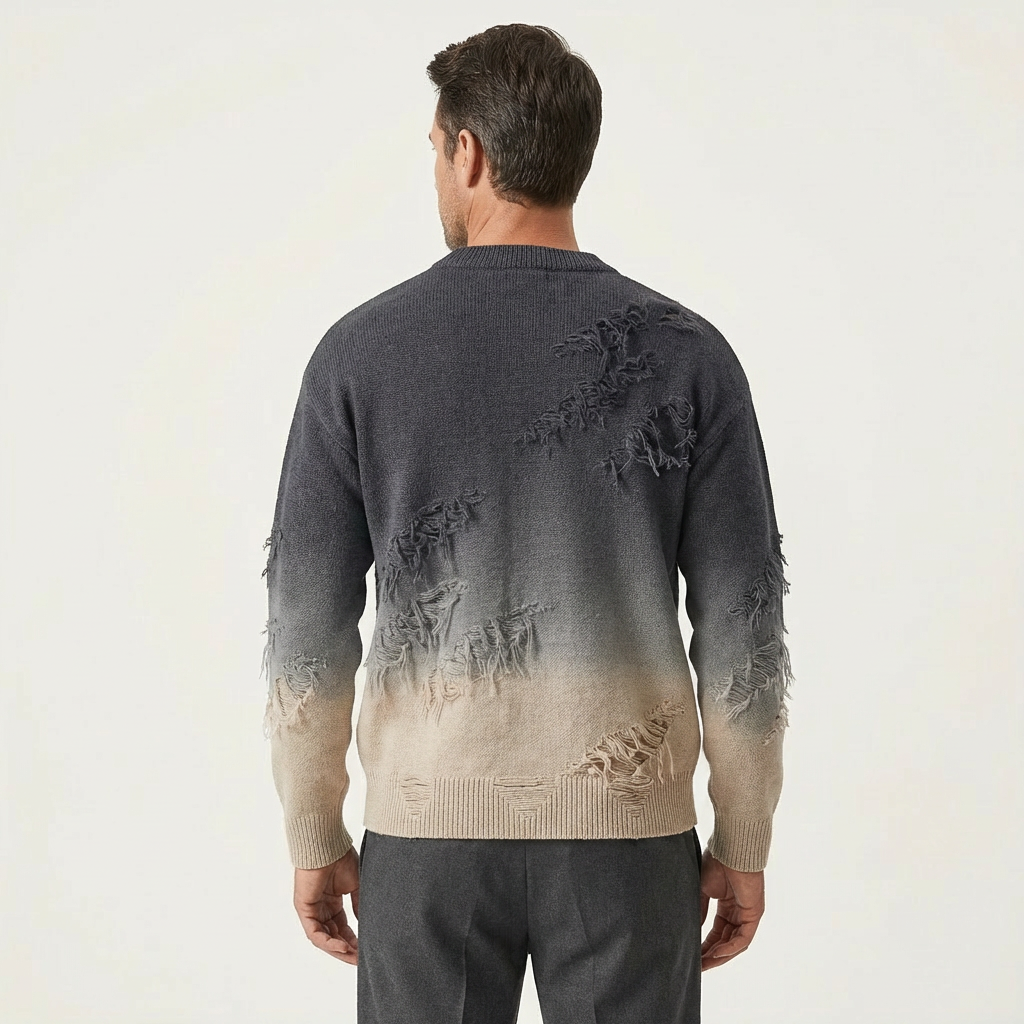 Men's Gradient Knit Sweater