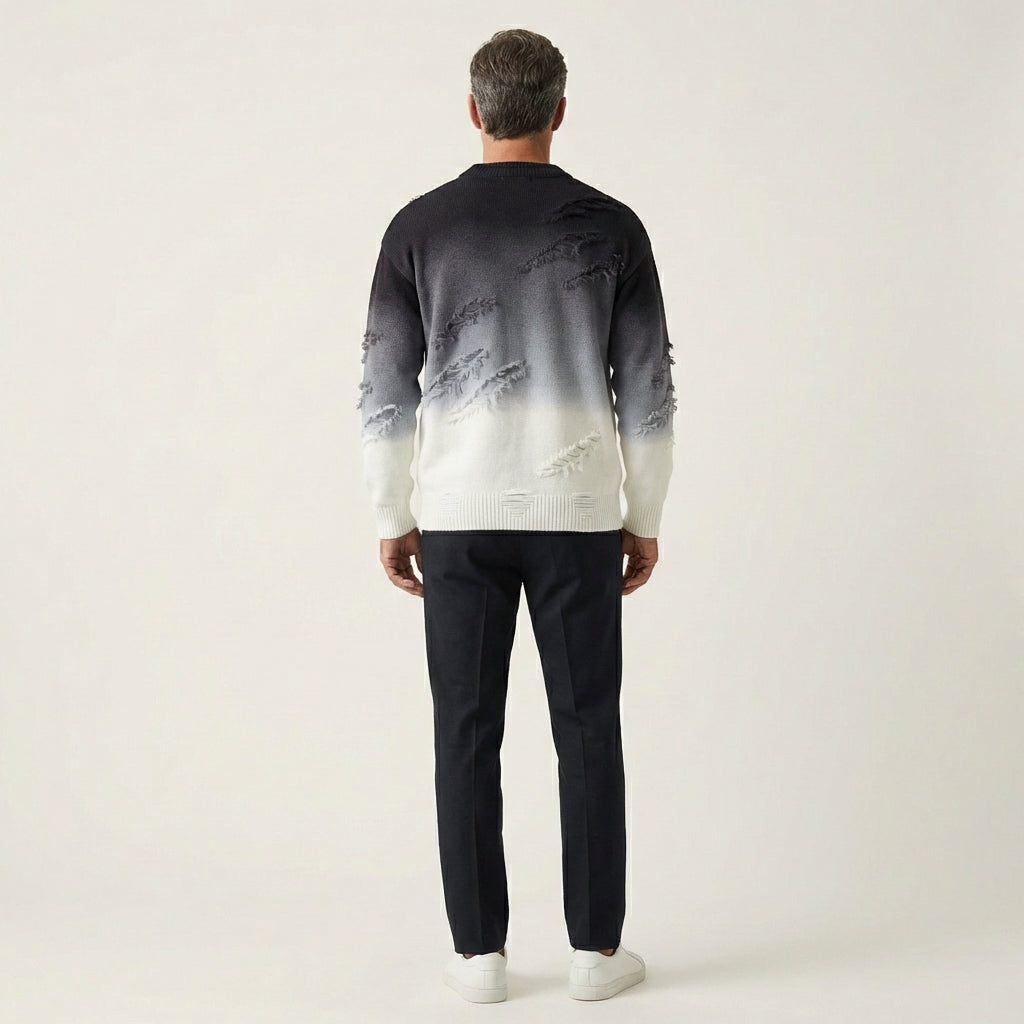 Men's Gradient Knit Sweater