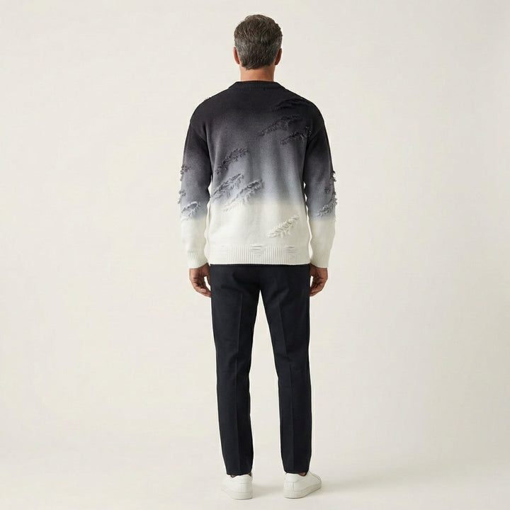 Men's Gradient Knit Sweater