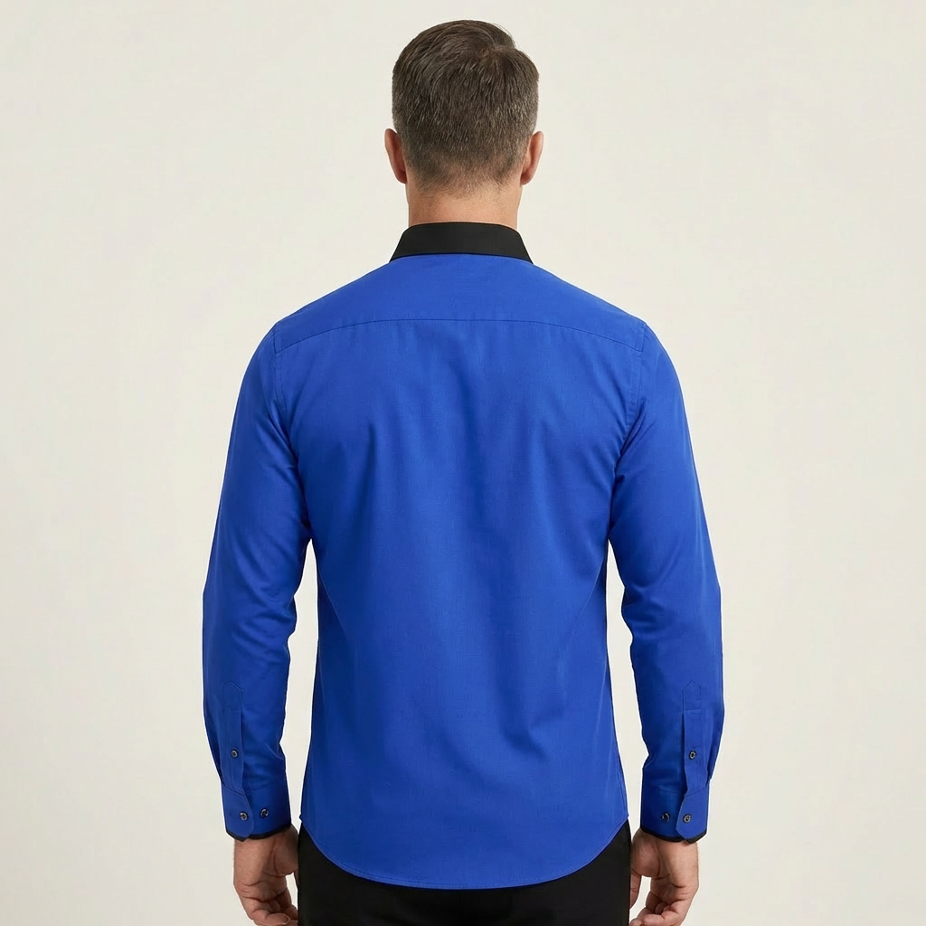 Men's Classic Cotton Long-Sleeve Shirt