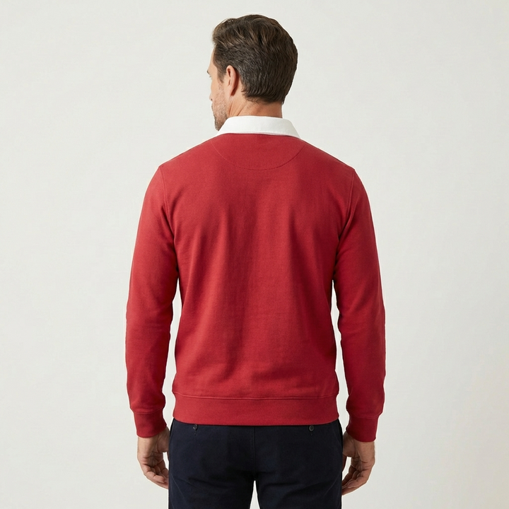 Men's Classic Polo Sweater