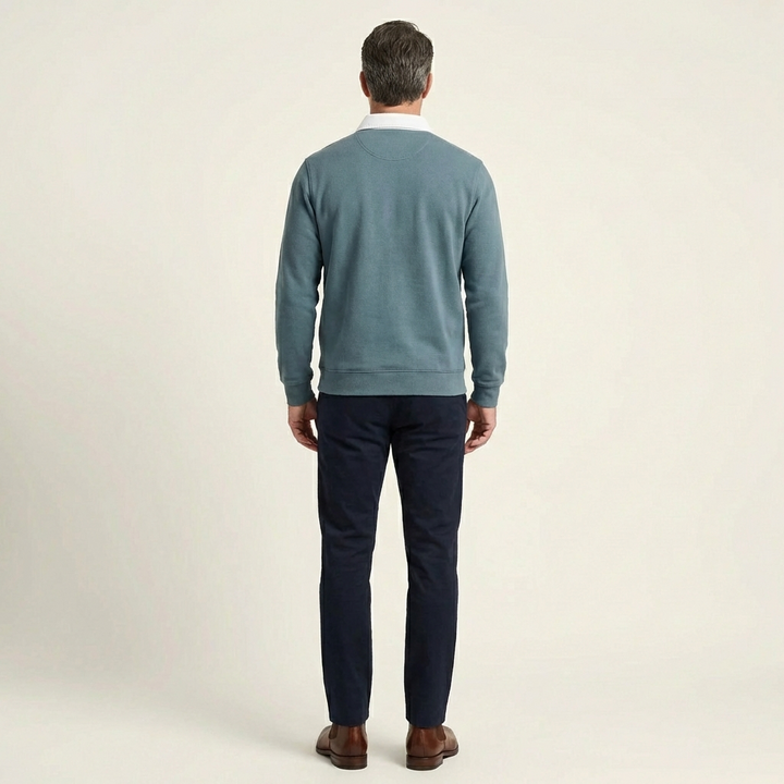 Men's Classic Polo Sweater