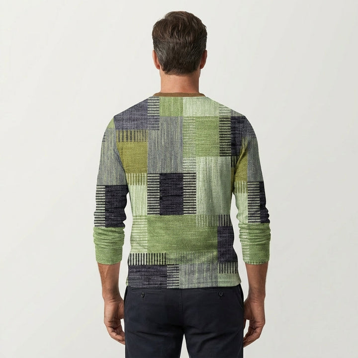 Men's Colorful Long Sleeve Shirt