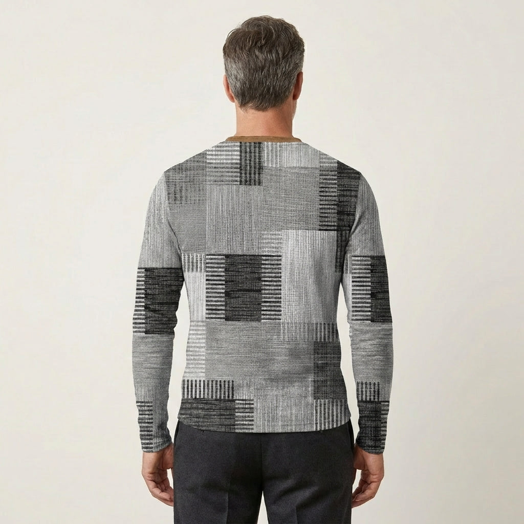 Men's Colorful Long Sleeve Shirt