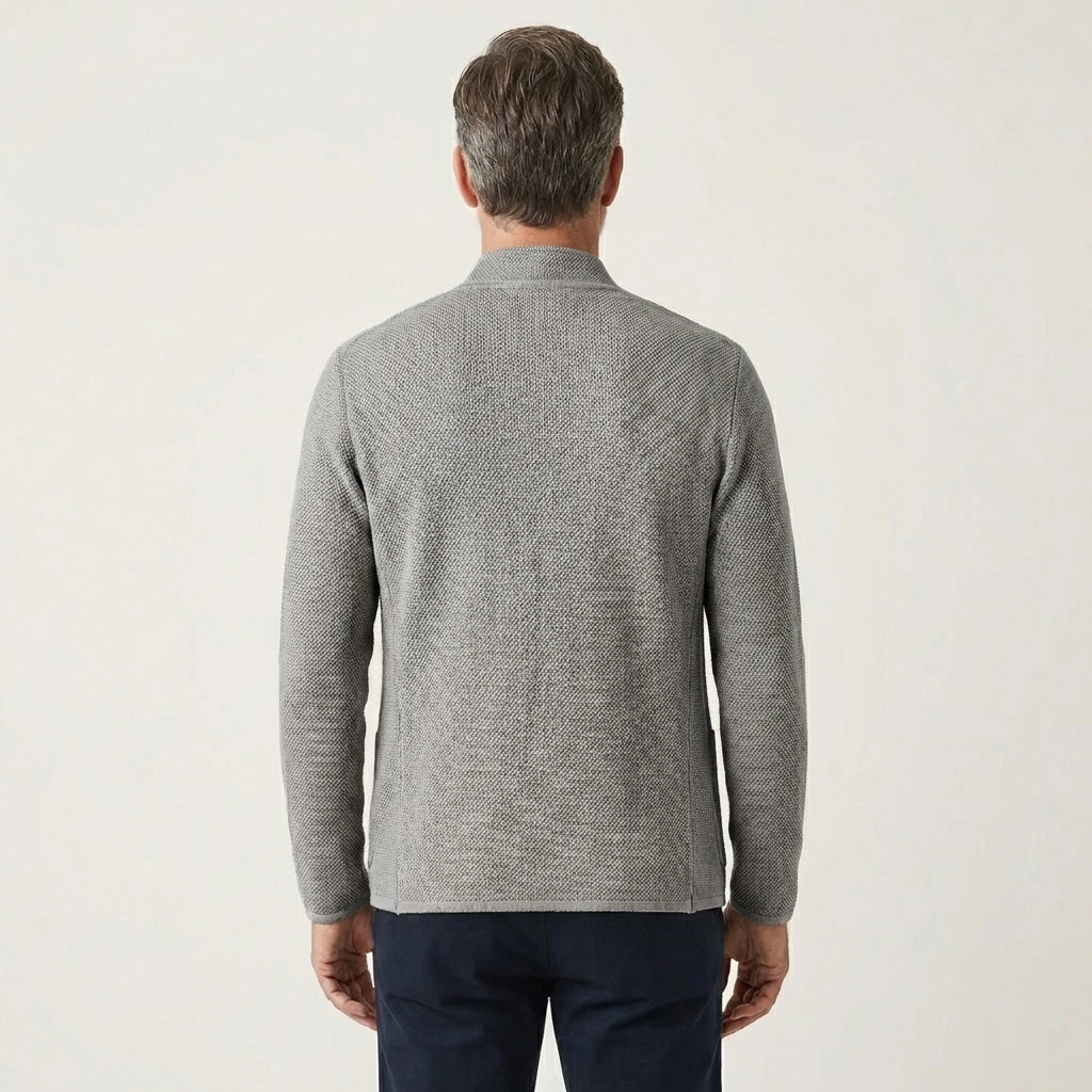 Men's Textured Knit Vest