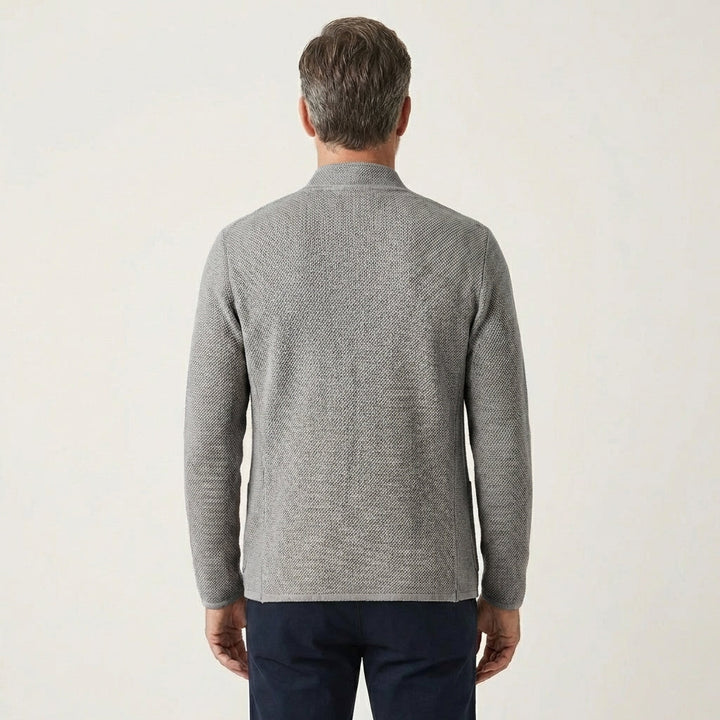 Men's Textured Knit Vest