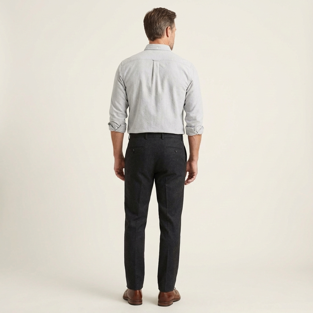 Men's Oxford Button-Down Dress Shirt