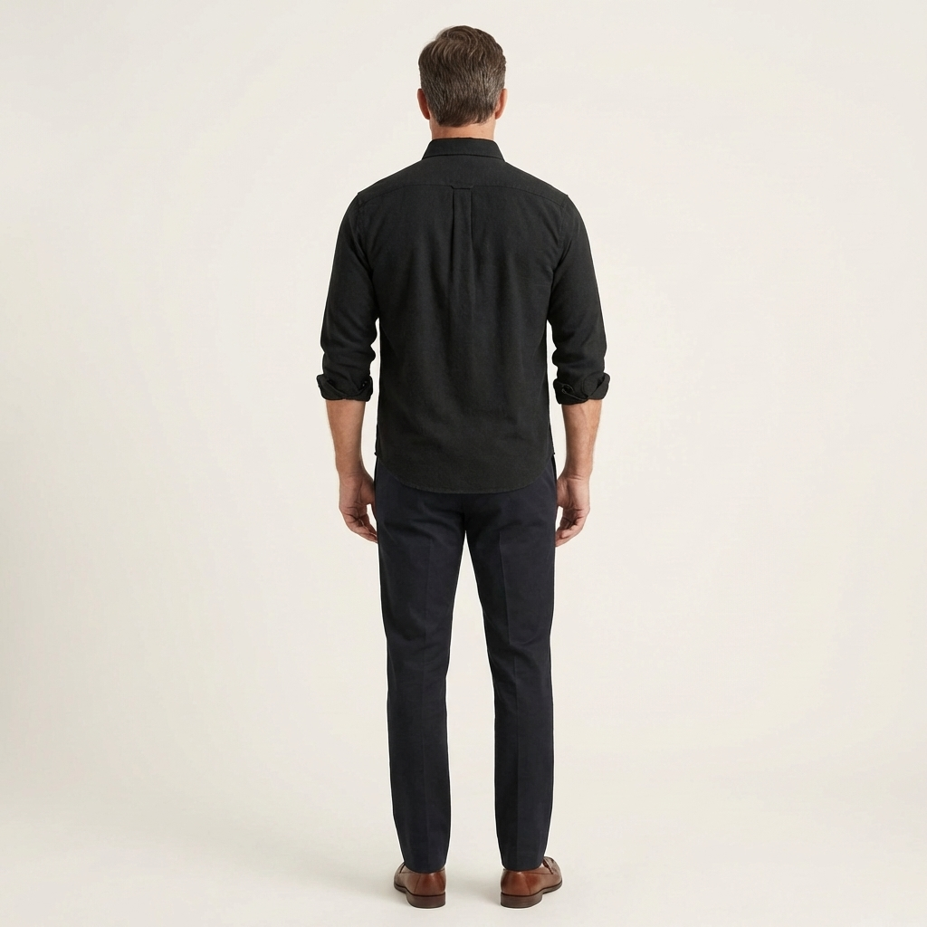 Men's Oxford Button-Down Dress Shirt