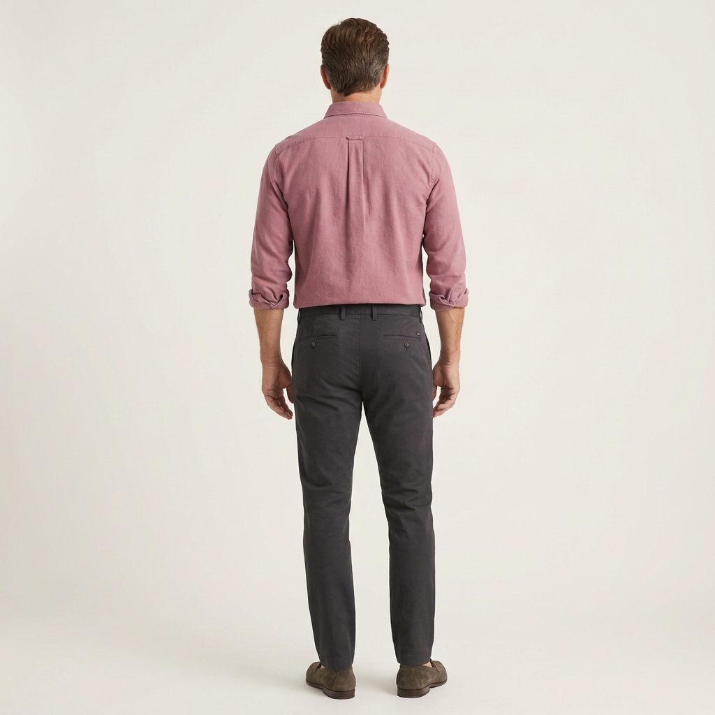 Men's Oxford Button-Down Dress Shirt