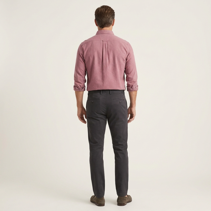 Men's Oxford Button-Down Dress Shirt