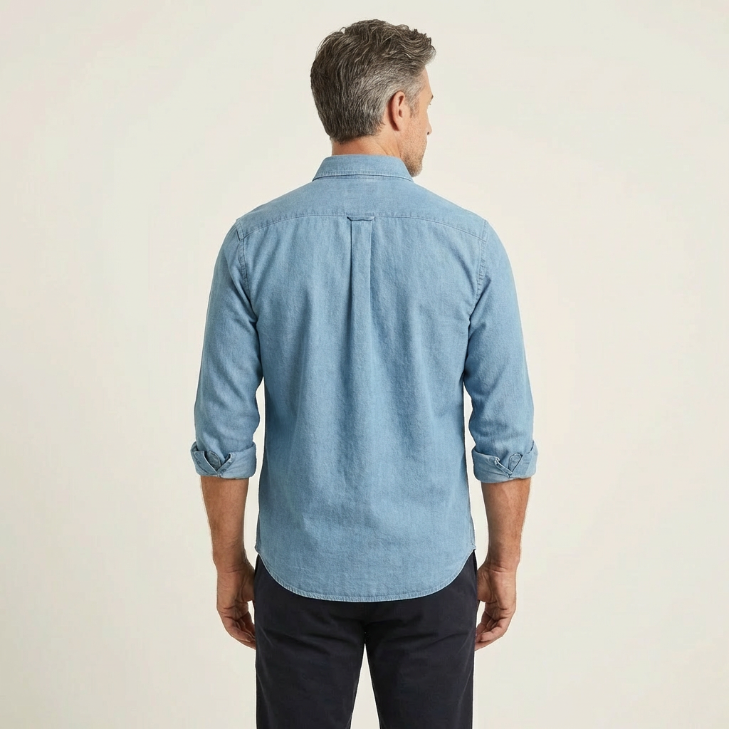 Men's Oxford Button-Down Dress Shirt