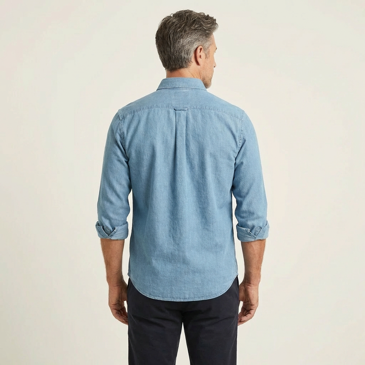 Men's Oxford Button-Down Dress Shirt
