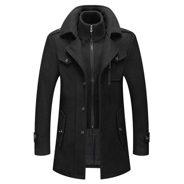 Men's Classic Wool Jacket for Stylish Comfort
