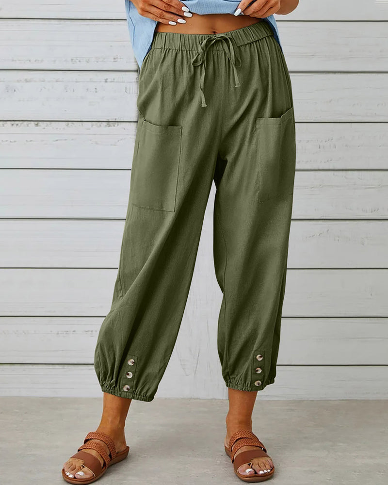 Olivia | Women's High-Waisted Trousers