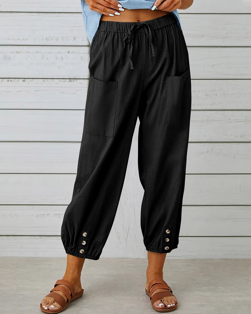 Olivia | Women's High-Waisted Trousers