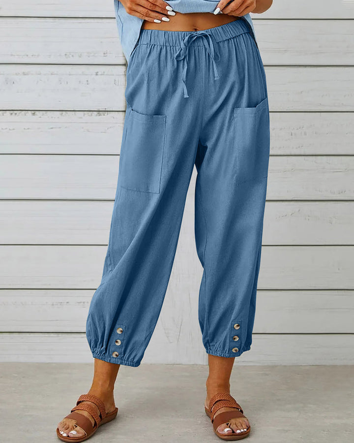 Olivia | Women's High-Waisted Trousers