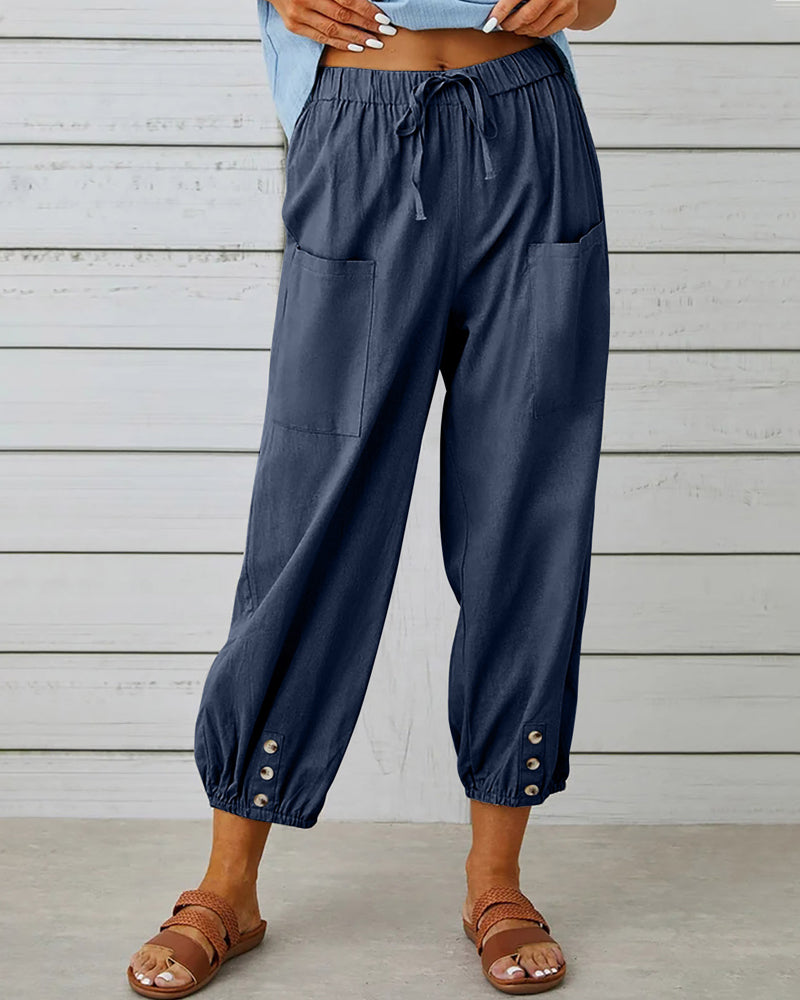 Olivia | Women's High-Waisted Trousers