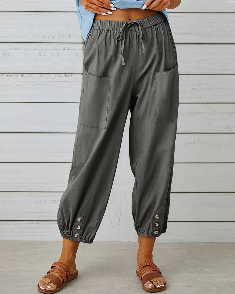 Olivia | Women's High-Waisted Trousers