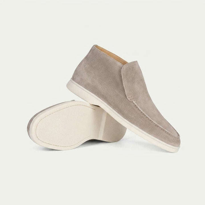 Men's Suede Slip-On Chukka Boot