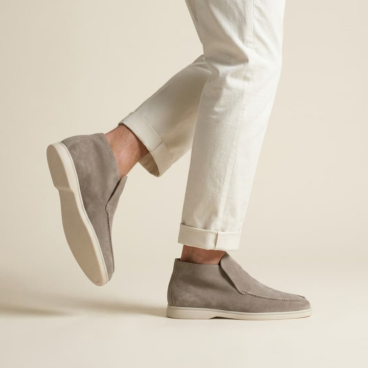 Men's Suede Slip-On Chukka Boot