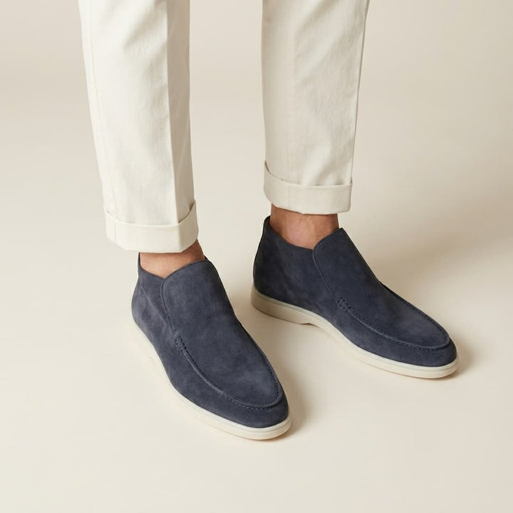 Men's Suede Slip-On Chukka Boot