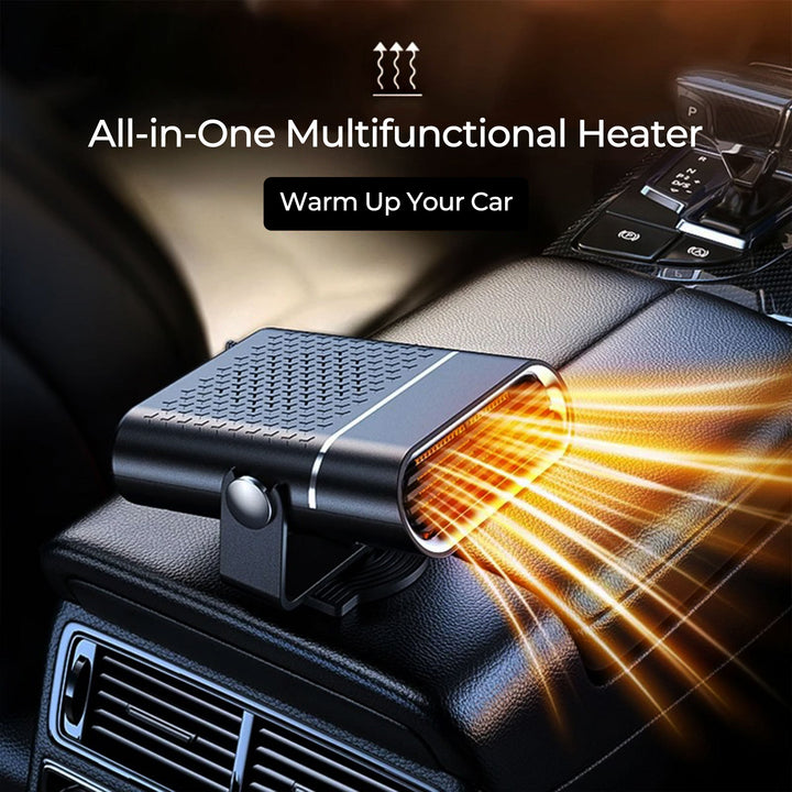 Portable Car Heater - Quick Heat in 30 Seconds for Comfort