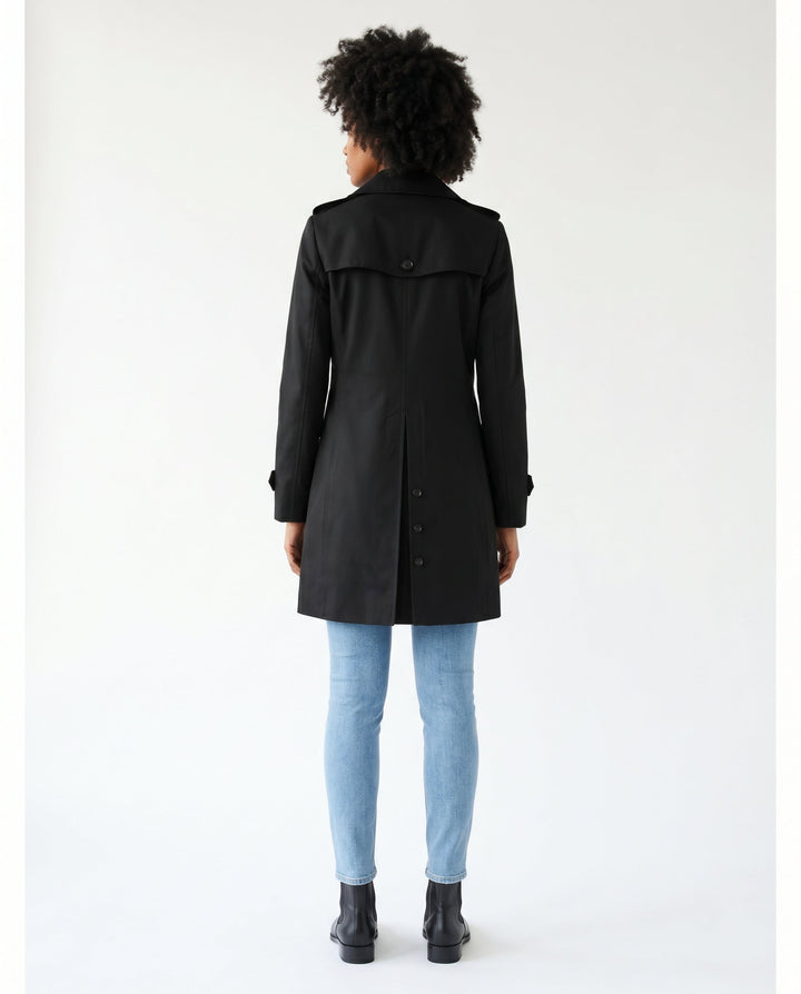 Women's Tailored Classic Trench Coat – Everyday Elegance
