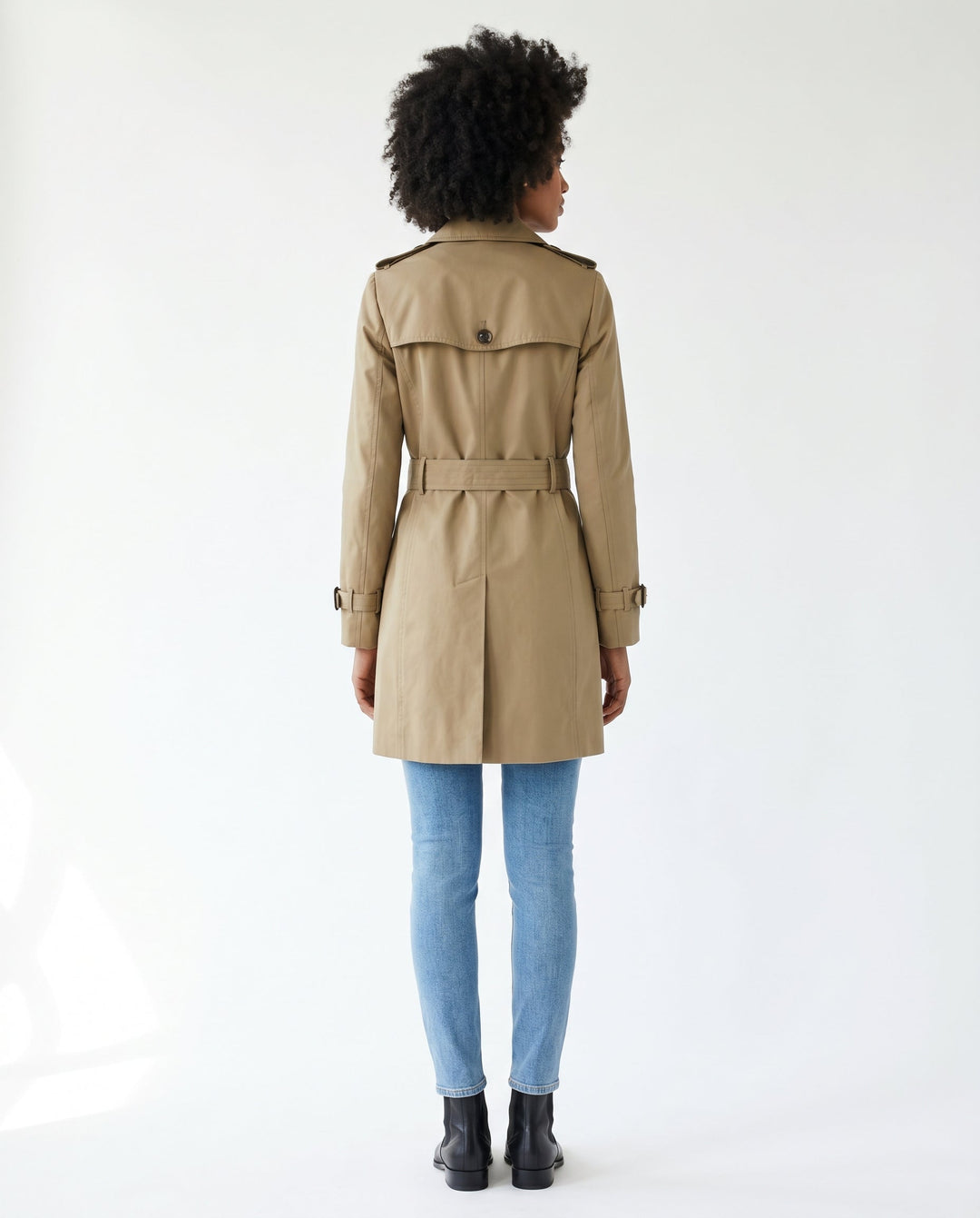 Women's Tailored Classic Trench Coat – Everyday Elegance
