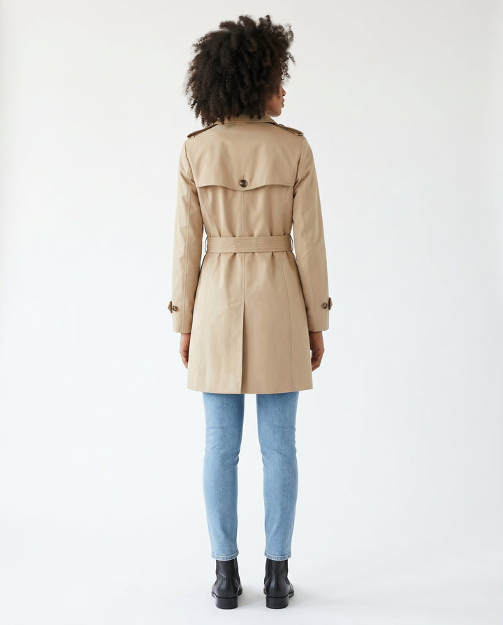 Women's Tailored Classic Trench Coat – Everyday Elegance