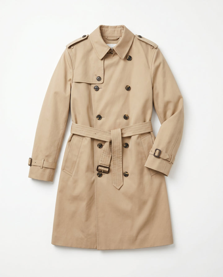 Women's Tailored Classic Trench Coat – Everyday Elegance