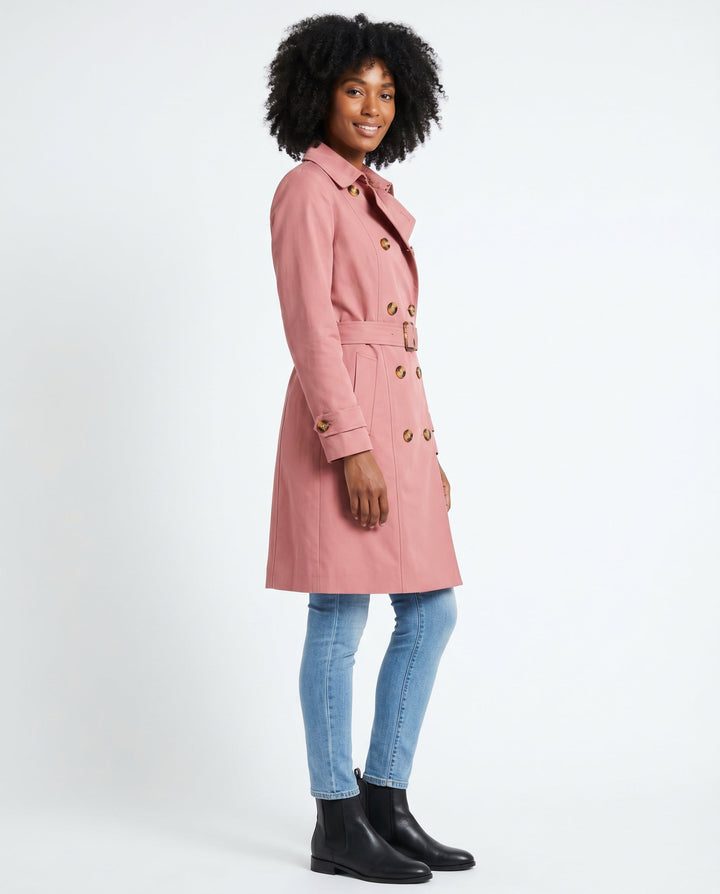 Women's Tailored Classic Trench Coat – Everyday Elegance