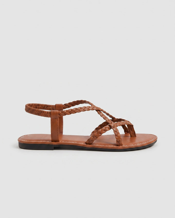 Imogen | Women's Glamorous Braided Platform Sandals