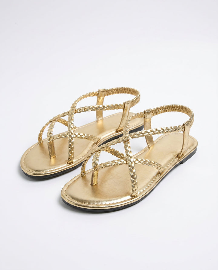 Imogen | Women's Glamorous Braided Platform Sandals