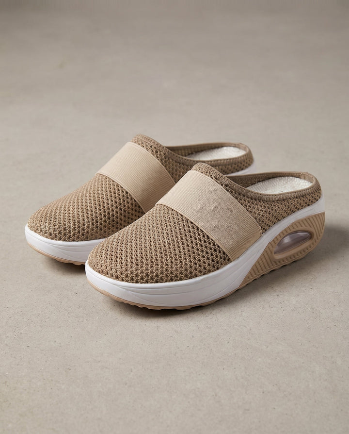 Leah | Women's Stylish Mesh Slip-On Clogs