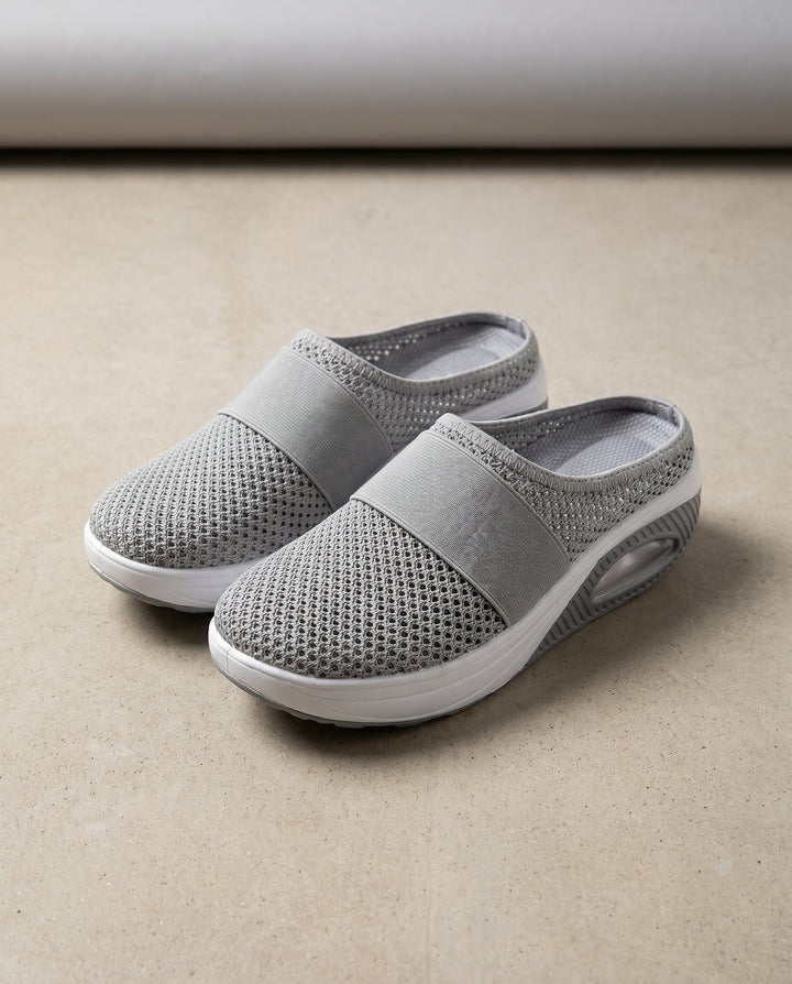 Leah | Women's Stylish Mesh Slip-On Clogs