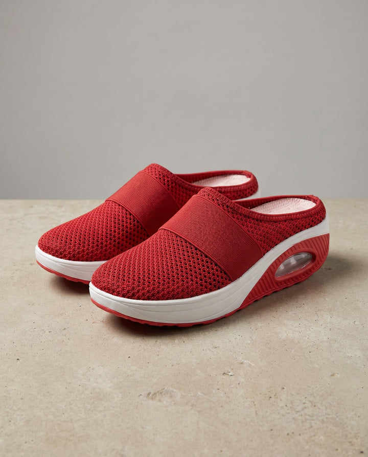 Leah | Women's Stylish Mesh Slip-On Clogs
