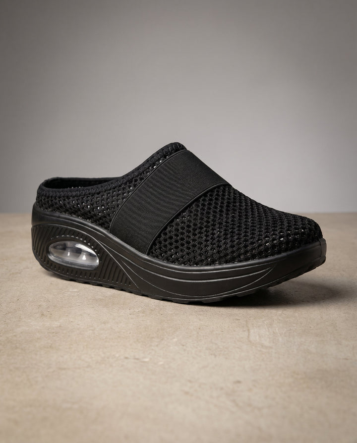 Leah | Women's Stylish Mesh Slip-On Clogs