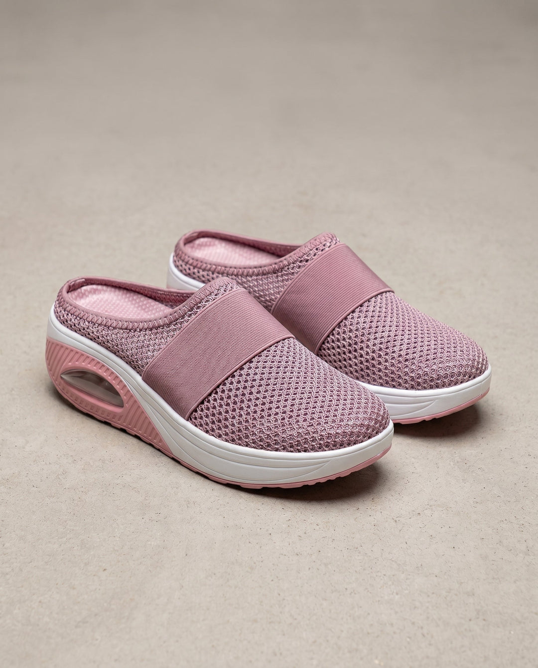 Leah | Women's Stylish Mesh Slip-On Clogs