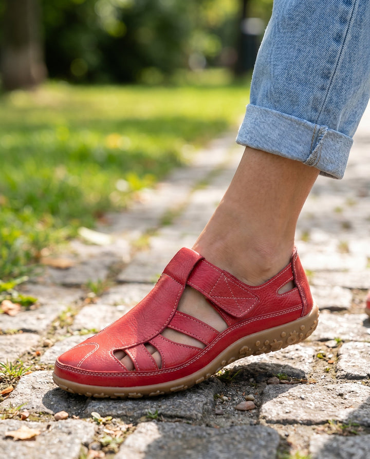 Carmen | Women's Glamorous Braided Cutout Sandals