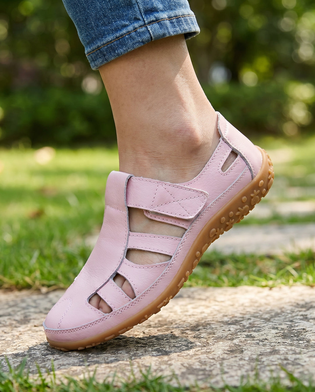 Carmen | Women's Glamorous Braided Cutout Sandals